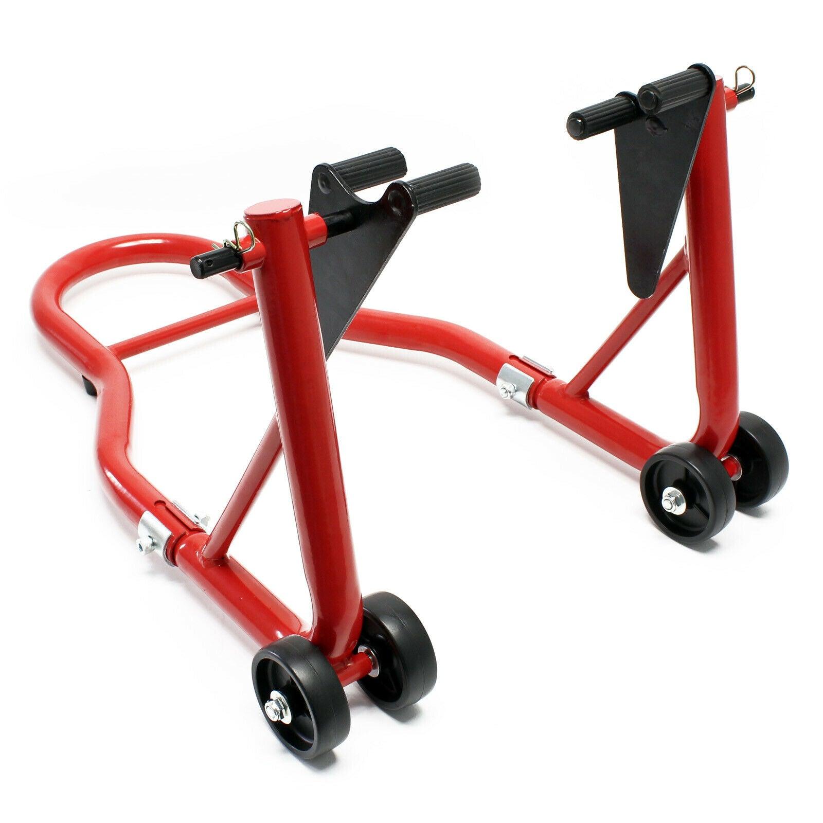 Cavalletto da officina per moto anteriore 450 kg supporto ruota elevatore sollevatore cavalletto 16_0002535