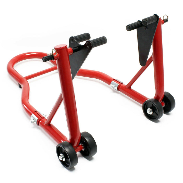 Cavalletto da officina per moto anteriore 450 kg supporto ruota elevatore sollevatore cavalletto 16_0002535