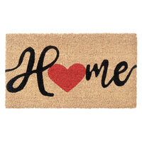 Zerbino Cocco 38x68 cm Antiscivolo Tappeto Rettangolare Esterno Porta Ingresso Entrata G