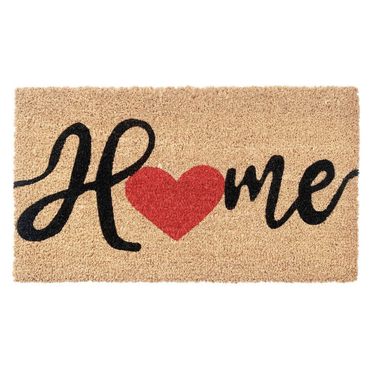 Zerbino Cocco 38x68 cm Antiscivolo Tappeto Rettangolare Esterno Porta Ingresso Entrata G