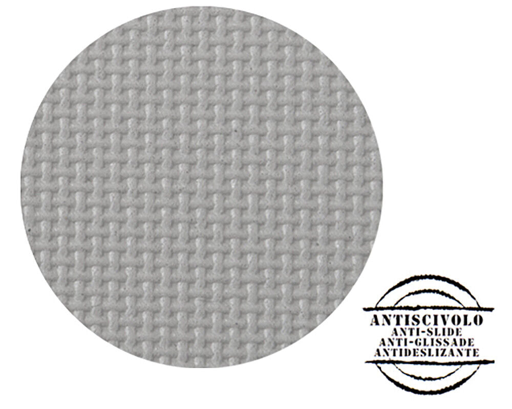 Tappeto Cucina Assorbente Bordato Antiscivolo Frutta e Verdura Passatoia Lavabile 52x110 Cm Blu