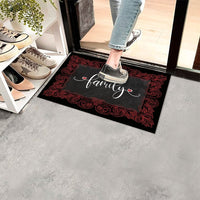 Zerbino Gomma Sostenibile 40X70 Antiscivolo Ingresso Interno Esterno Moderno Dis.A