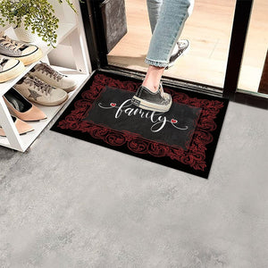 Zerbino Gomma Sostenibile 40X70 Antiscivolo Ingresso Interno Esterno Moderno Dis.A