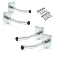 Supporto a muro per 4 ruote, gancio per cerchioni, fissaggio, deposito, garage, cantina 16_0002910