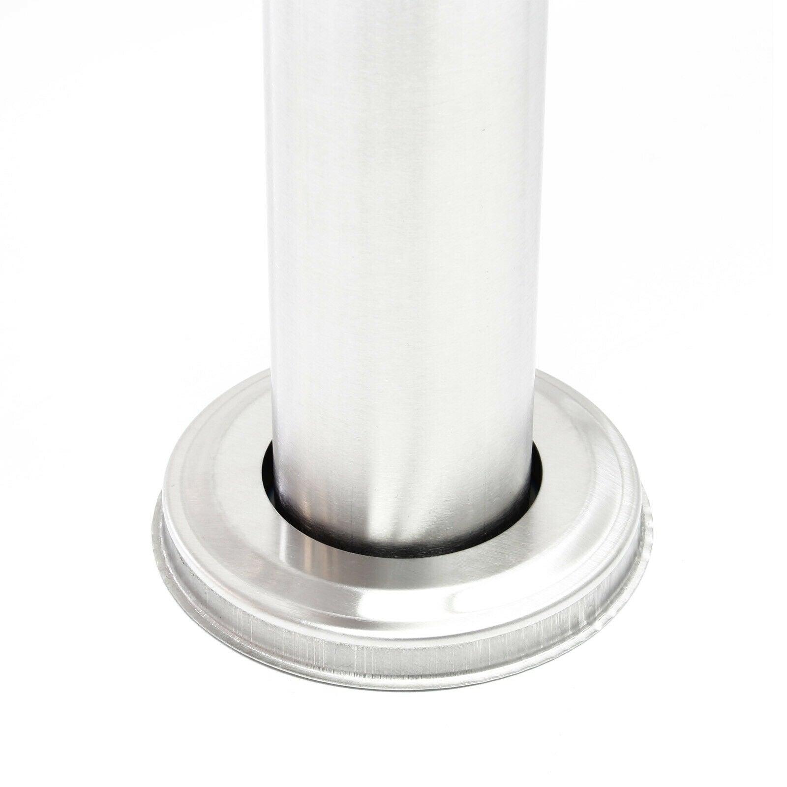 Blocco 6 cassette postali a piedi 2x3 scomparti sovrapposti acciaio inox 16_0000044