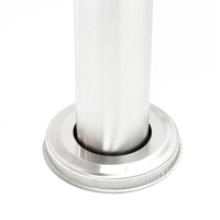 Blocco 6 cassette postali a piedi 2x3 scomparti sovrapposti acciaio inox 16_0000044