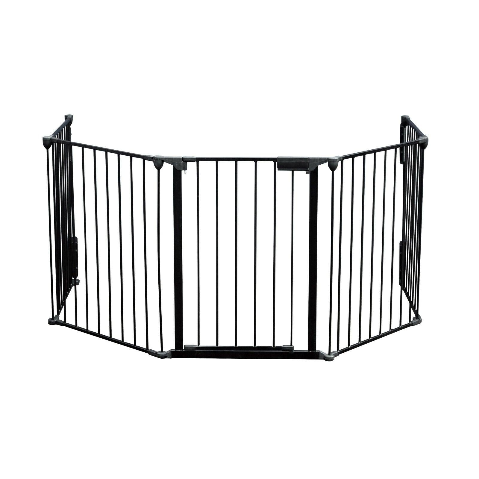 Barriera di protezione per camino da 300 cm griglia di sicurezza per bambini 16_0002545