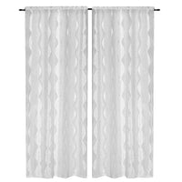 Tende Finestre Porte Interno Elegante Chic Tessuto Strass Brillantini Coppia 2 pz Grigio 60x150 Cm