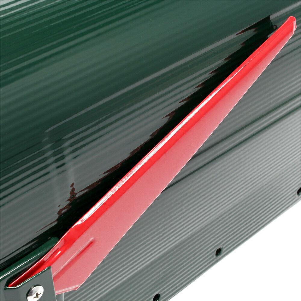 Cassetta postale design stile americano cassetta postale a piedi Cassetta postale statunitense verde 16_0000088