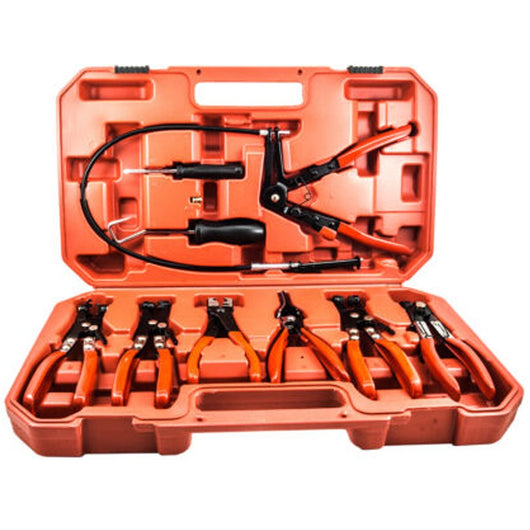 SET 9 PZ PINZE STRINGIFASCETTE PINZE ACCESSORI STRINGITUBI FASCETTE TUBI AUTO