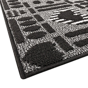 Tappeto Cucina Antiscivolo Cuori 3D Lavabile Moderno Assorbente Grigio 57x270 cm