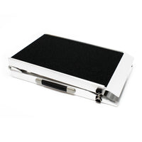 Rampa per cani 110 kg pieghevole in alluminio superficie antiscivolo 183 x 48 cm 16_0000551