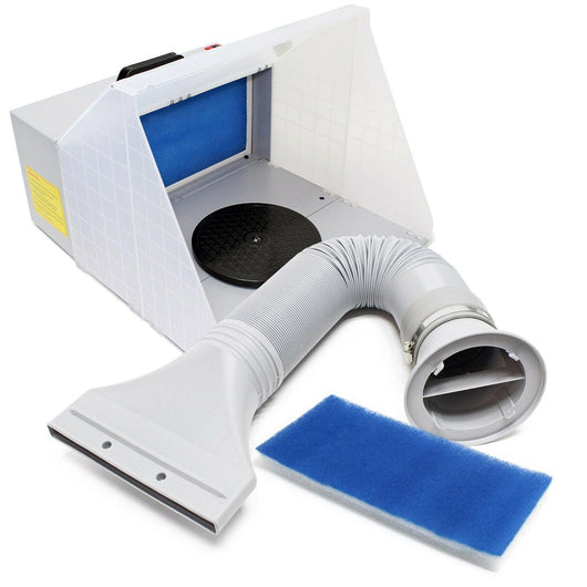 Cabina di aspirazione per aerografo 4cbm/min con filtro 16_0002216