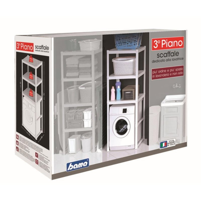  SCAFFALE PER LAVATRICE '3 PIANI'