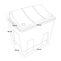 Filtrazione biologica filtro biofiltro vasca decantazione + gruppo UVC 16_0002429