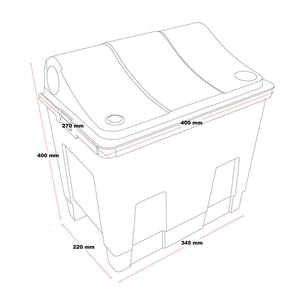 Filtrazione biologica filtro biofiltro vasca decantazione + gruppo UVC 16_0002429