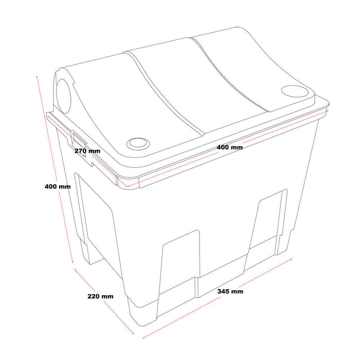 Filtrazione biologica filtro biofiltro vasca decantazione + gruppo UVC 16_0002429