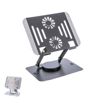 SUPPORTO TAVOLO DISSIPATORE VENTOLA 360° TABLET E  DISSIPAZIONE CALORE