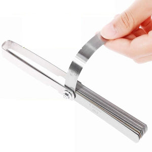 SPESSIMETRO VALVOLE DI PRECISIONE 32 LAME DI SPESSIMETRO IN ACCIAIO DA 0.04-0.88