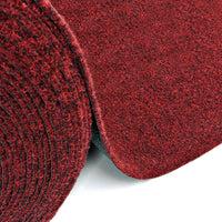 Passatoia 50x300 cm Corridoio Agugliato Moquette Corsia Bordeaux Zerbino Esterno Interno Negozio