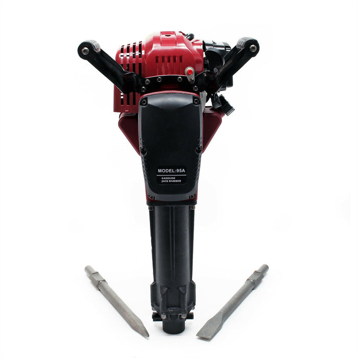 Martello pneumatico 2,5 hp 55d 1500 1/min scalpello martello demolitore trapano a percussione 16_0002841