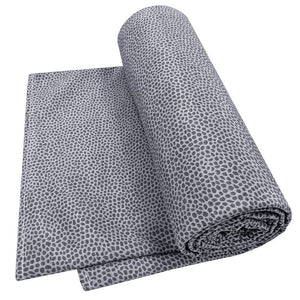 Telo Arredo Cotone Maculato Multiuso Copridivano Copritutto Coperta Picnic Grigio - 260X280 Cm