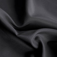 Tenda Porta Finestra 140x280 Cm Raso Sintetico 1 Pannello Coprente Occhielli Acciaio Nero