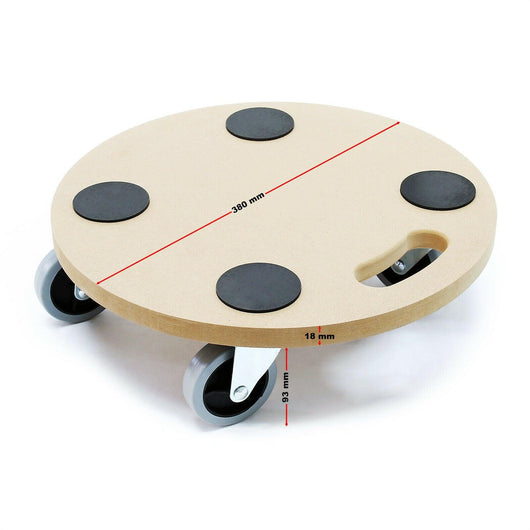 Carrello trasporto su ruote per mobili in lamiera MDF 38 cm 250 kg 16_0000765