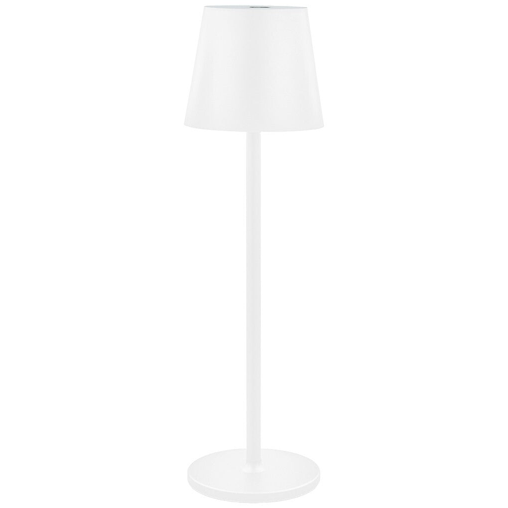 Lampada Touch Led Regolabile Tavolo Abat Jour Comodino Scrivania No Fili Ricaricabile Usb Bianca