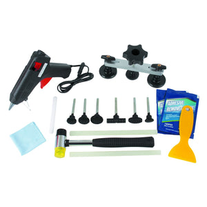 KIT RIPARAZIONE AMMACCATURE CARROZZERIA AUTO VERNICE INDENNE GLUE VISBELLA