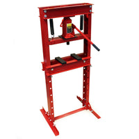 Pressa idraulica pressa da officina pressa a telaio 20 ton pressa a cremagliera rossa 16_0000572