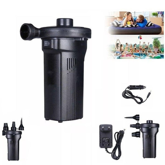 POMPA ELETTRICA ARIA RICARICABILE 4500MAH GONFIATORE GONFIABILI SPIAGGIA SPORT