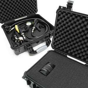 Valigia da trasporto nera da 14 litri in schiuma protettiva impermeabile regolabile 16_0002333