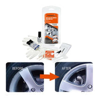 KIT RIPARAZIONE RIPARA RECUPERA CERCHI IN LEGA AUTO SUV MOTO CERCHIONI GRAFFI