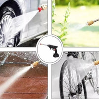 IDROPULITRICE PISTOLA PORTATILE BATTERIA PRESSIONE LAVAGGIO AUTO 48V