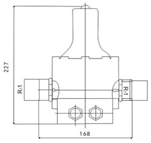 Pressostato a corda skd-1 230v monofase pompa domestica comando pompa pozzo 16_0000467