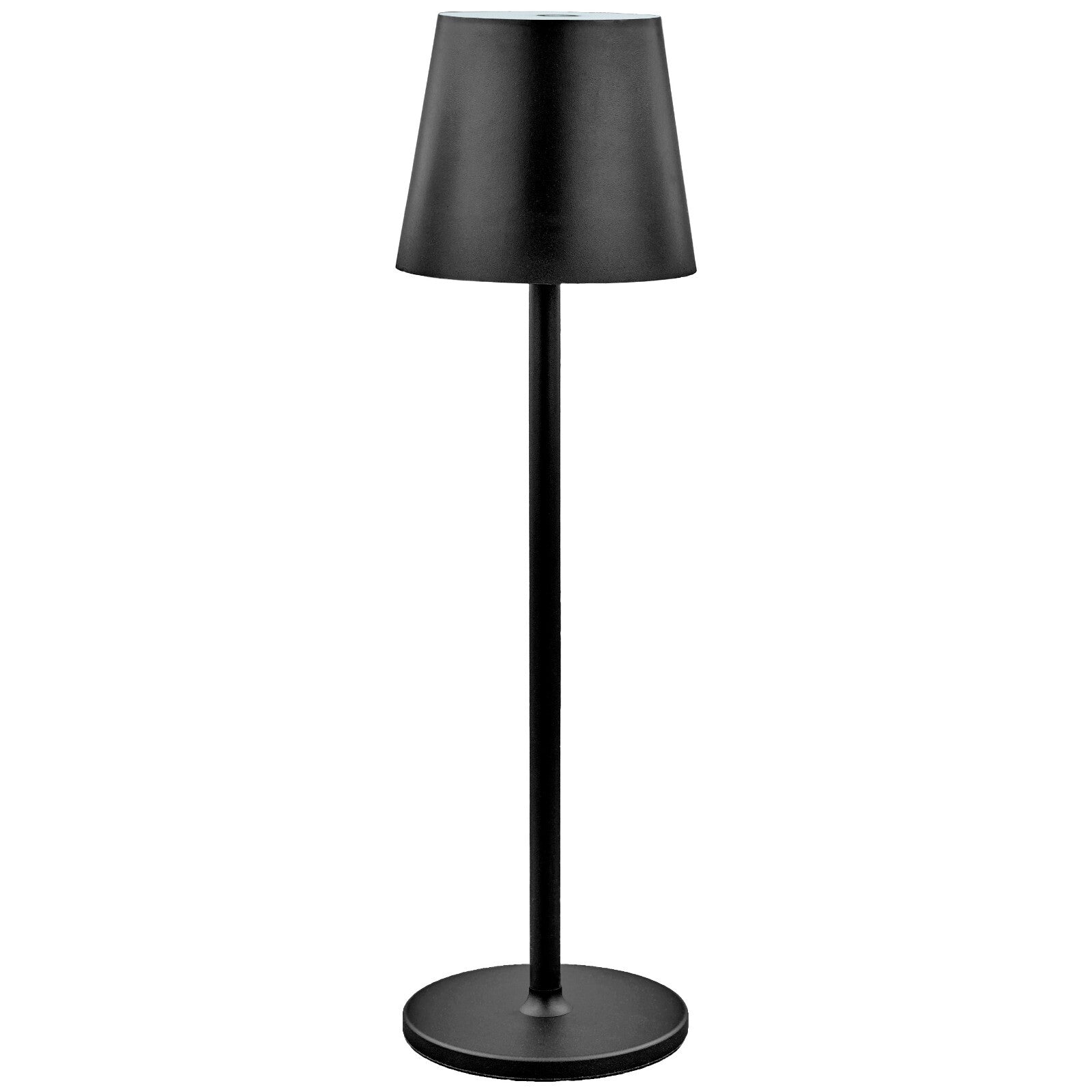 Lampada Touch Led Regolabile Tavolo Abat Jour Comodino Scrivania No Fili Ricaricabile Usb Nera