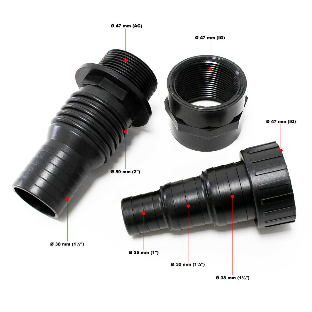 Pompa dell'acqua per laghetto filtrazione filtro eco corso d'acqua 14000 litri all'ora 120 watt koi 16_0002013