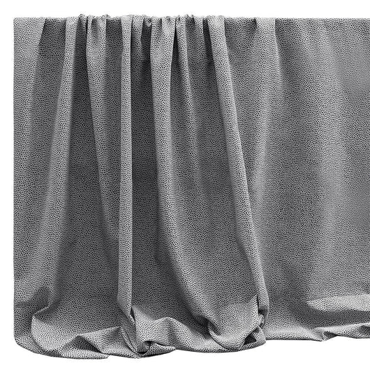 Tessuto Stoffa Cotone Loneta Maculato Cucito Rivestire Fodera Divani Sedie Cuscini 2,8x8 Mt Grigio