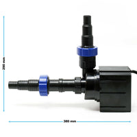 Pompa per laghetto filtro filtrazione corso d'acqua eco acquario laghetto eco 14000 l/h 120 watt 16_0002016