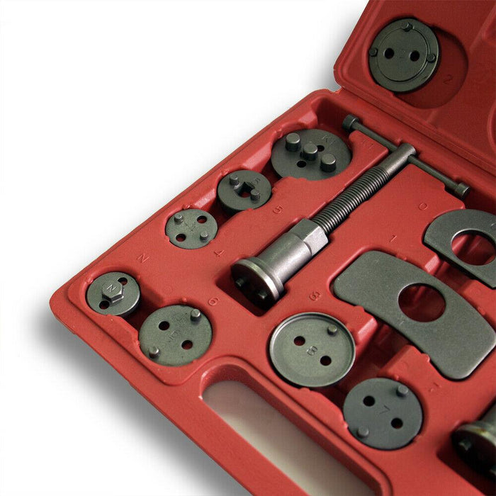 Set scatola spingi pistone freno 21 pezzi attrezzo garage auto 16_0002262