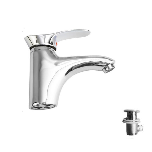 RUBINETTO MISCELATORE CROMATO CASA BAGNO LAVABO LAVANDINO PILETTTA 8091