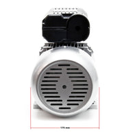 Motore asincrono monofase rotore in rame 2 poli 230v 1,5k watt ip55 elettrico 16_0002441