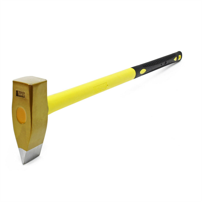 Set di 3 asce composto da un'ascia da spacco e un martello da spacco giallo e nero 16_0002715