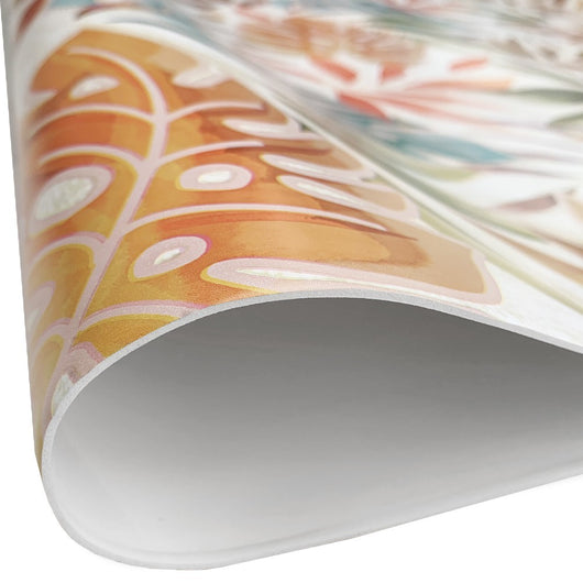 Proteggi Tavolo Morbido Tovaglia 140x550 cm Antiurto Antimacchia Copritavolo Mollettone Fantasia Q