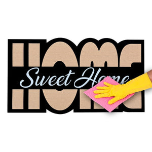 Zerbino Gomma Sostenibile 40X70 Ingresso Antiscivolo Interno Esterno Morbido Moderno Dis.SM