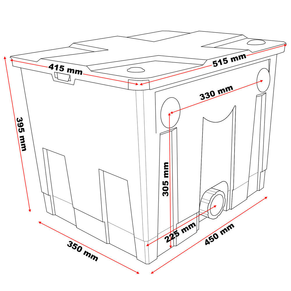 Filtro biologico per laghetto 12000 litri filtrazione decantazione laghetto 16_0002430