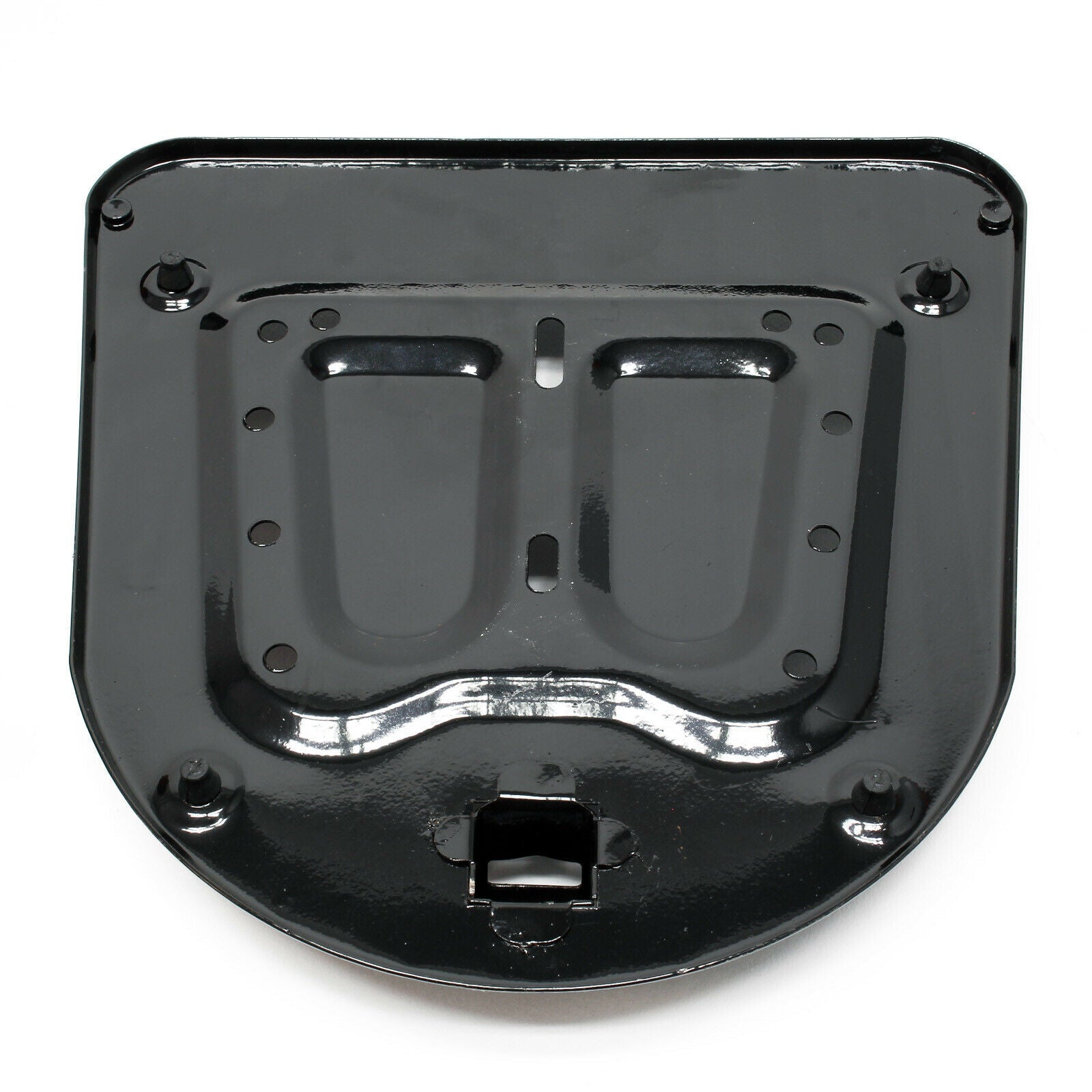 Bauletto 31 litri bauletto per moto scooter quad portapacchi nero opaco portaoggetti 16_0000488