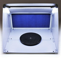 Cabina di aspirazione illuminata per aerografo 12 volt 4m³/min 16_0002212