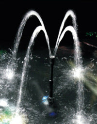 Pompa per fontana chiarificatrice per laghetti e 1000 litri all'ora 24 watt UVC 9 watt 16_0002005